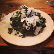 Gluten-free kale salad from Il Buco